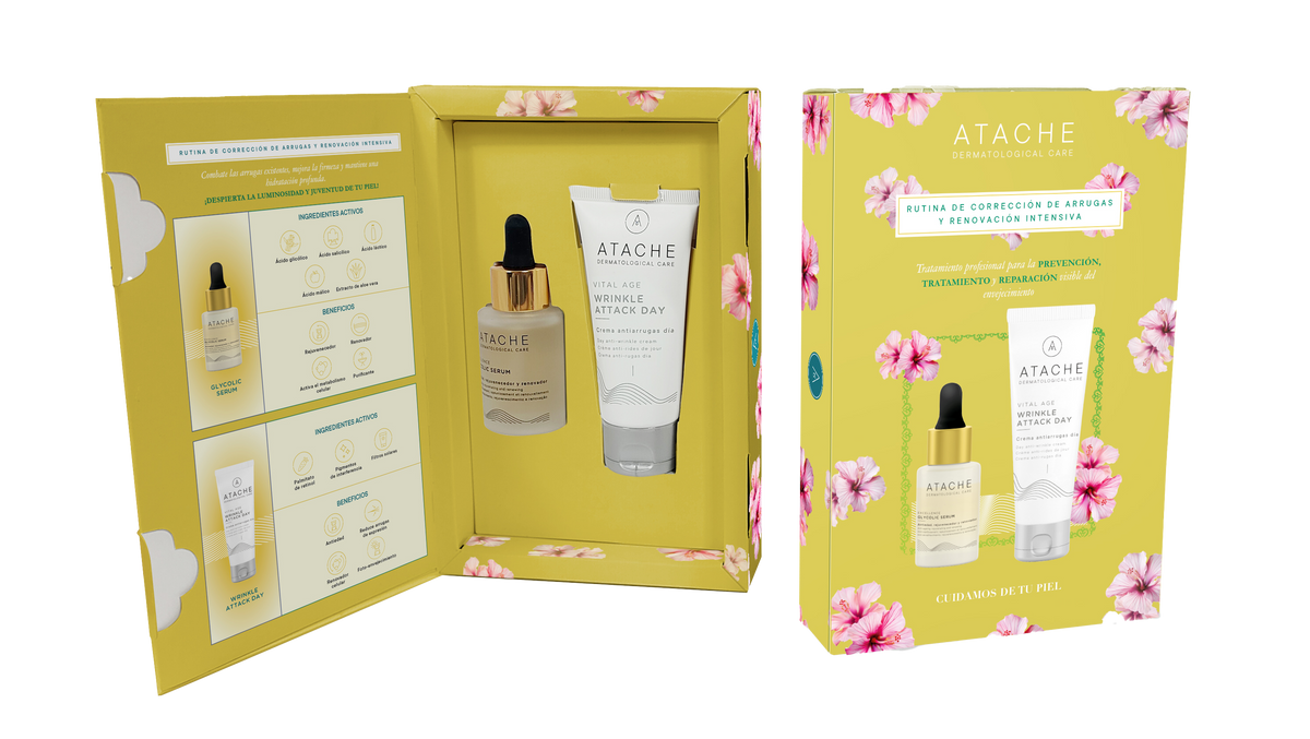 Pack Wrinkle Attack Day 50 ml + Glycolic Serum 30 ml