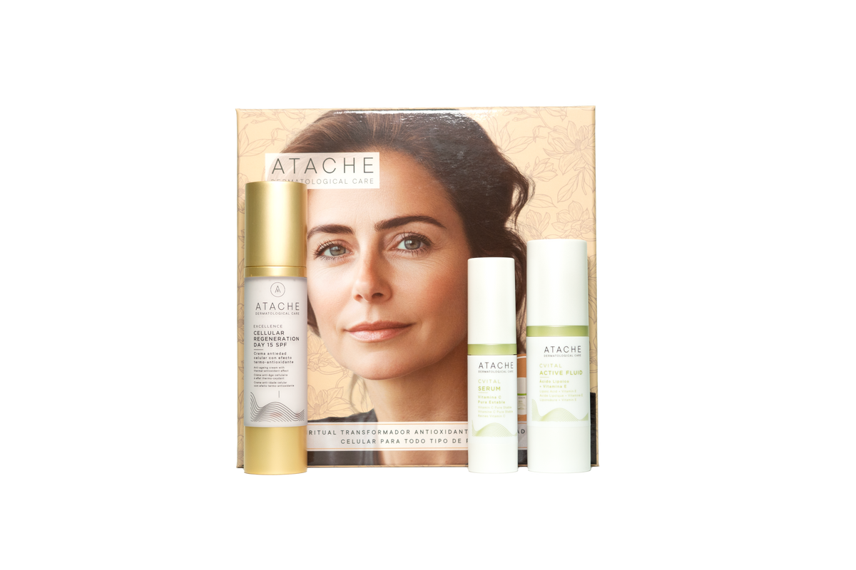 Pack Biological Triple Antioxidant Night Protector 15 ml + 30 ml + Excellence Cellular Regeneration Day SPF 15 50 ml