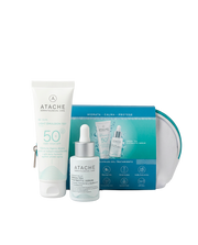 Essential Pack Green Tea Postbiotic Serum 30 ml + Be Sun Light Emulsion SPF 50+ 75 ml